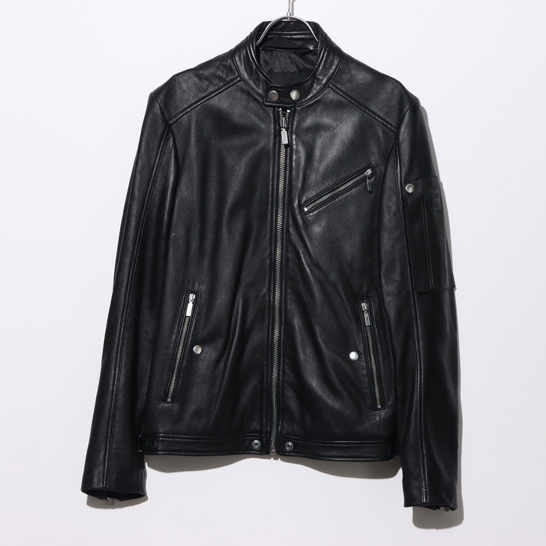 ディーゼル DIESEL シングルライダースジャケット （BLACK）L-CASE-KA