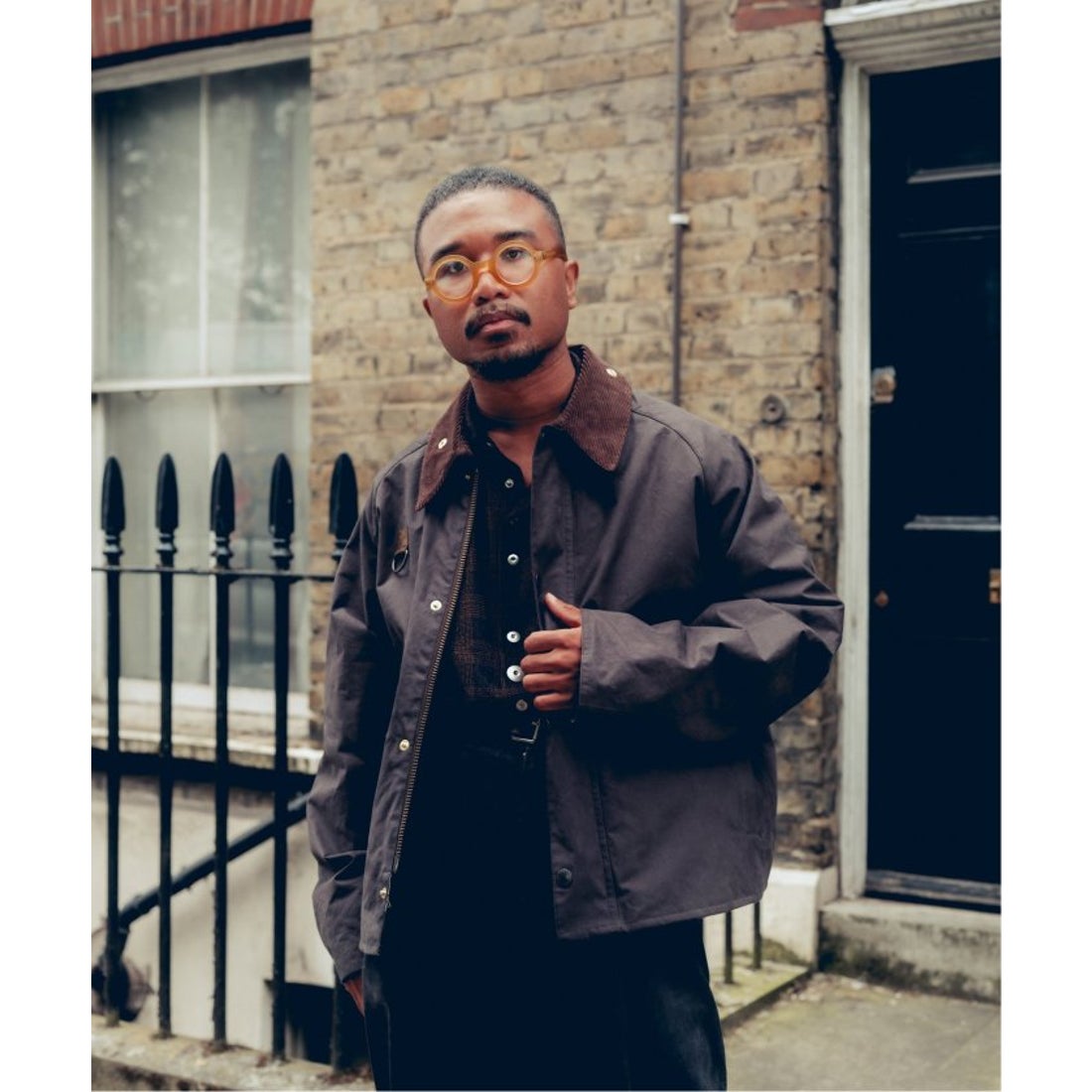 エディフィス EDIFICE Barbour for MARKAWARE & EDIFICE 別注 SPEY