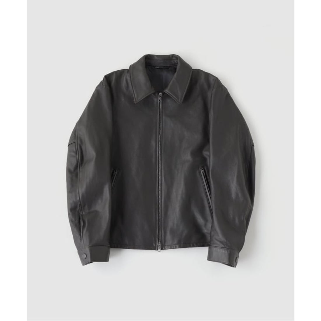 エディフィス EDIFICE ラム アンティーク レザー ジャケット