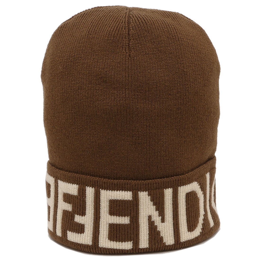 フェンディ FENDI 帽子 ビーニー ブラウン レディース FENDI FXQ948