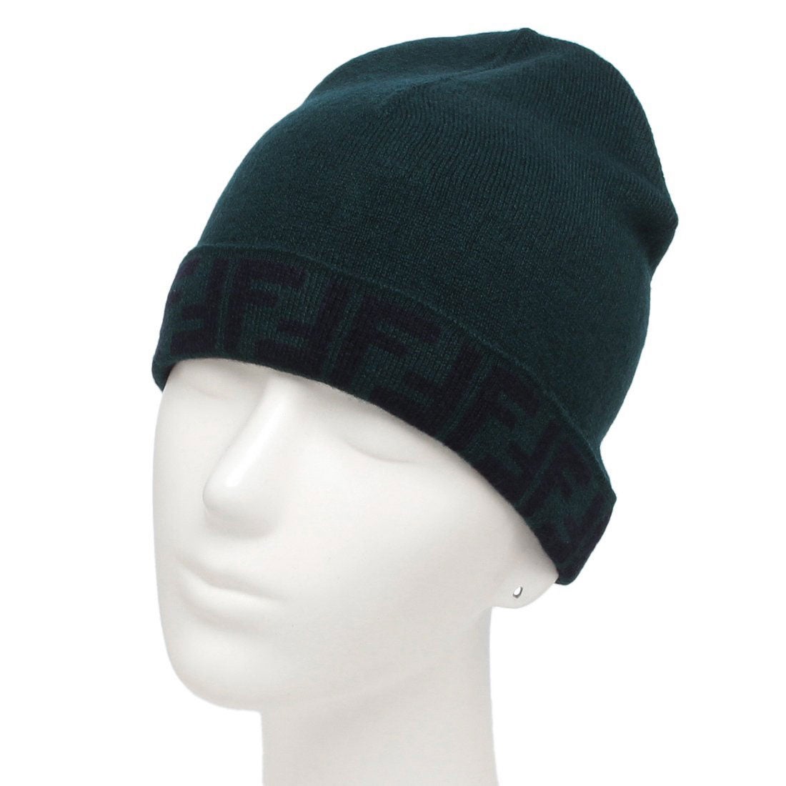 フェンディ FENDI ニット帽 ビーニー レディース ガールズ FF柄 ズッカ