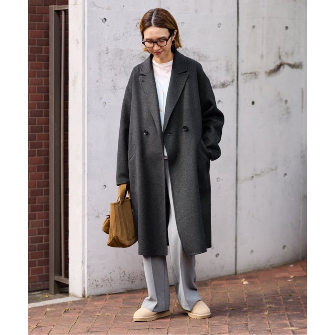 フレームワーク FRAMeWORK ≪追加≫SUPER160'sダブルブレストコート 4