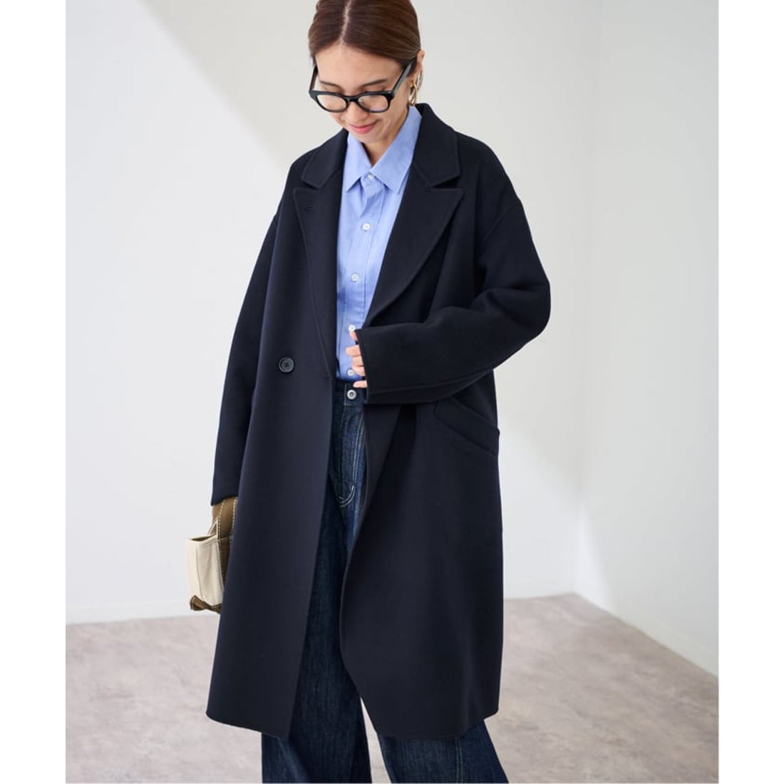 フレームワーク FRAMeWORK ≪追加≫SUPER160'sダブルブレストコート 4