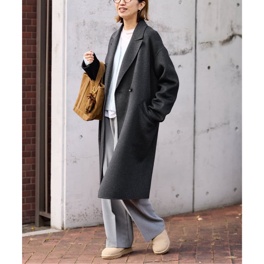 フレームワーク FRAMeWORK ≪追加≫SUPER160'sダブルブレストコート 4