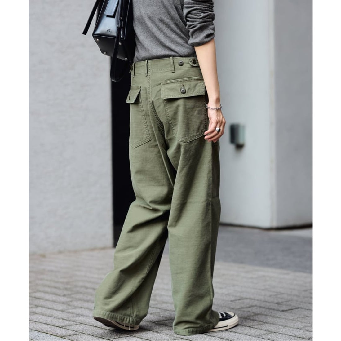 フレームワーク FRAMeWORK ≪追加≫ミリタリースラブバックサテン