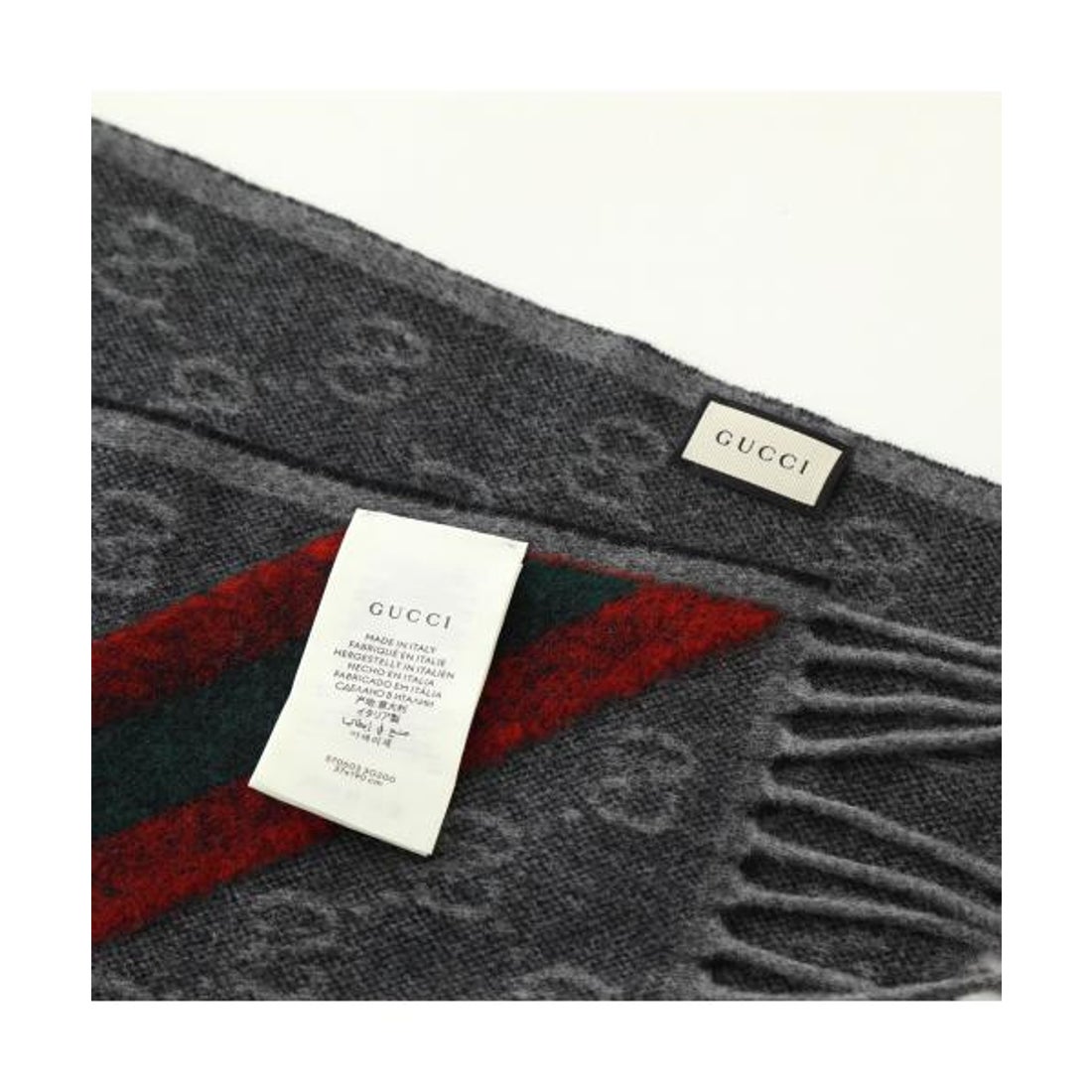 グッチ GUCCI GUCCI マフラー 570603 3G200 GGロゴ ウール （9568