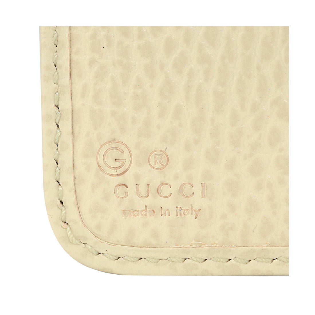 Gucci GGパターン 二つ折り財布 ホワイト GUCCI グッチ GG PVCレザー