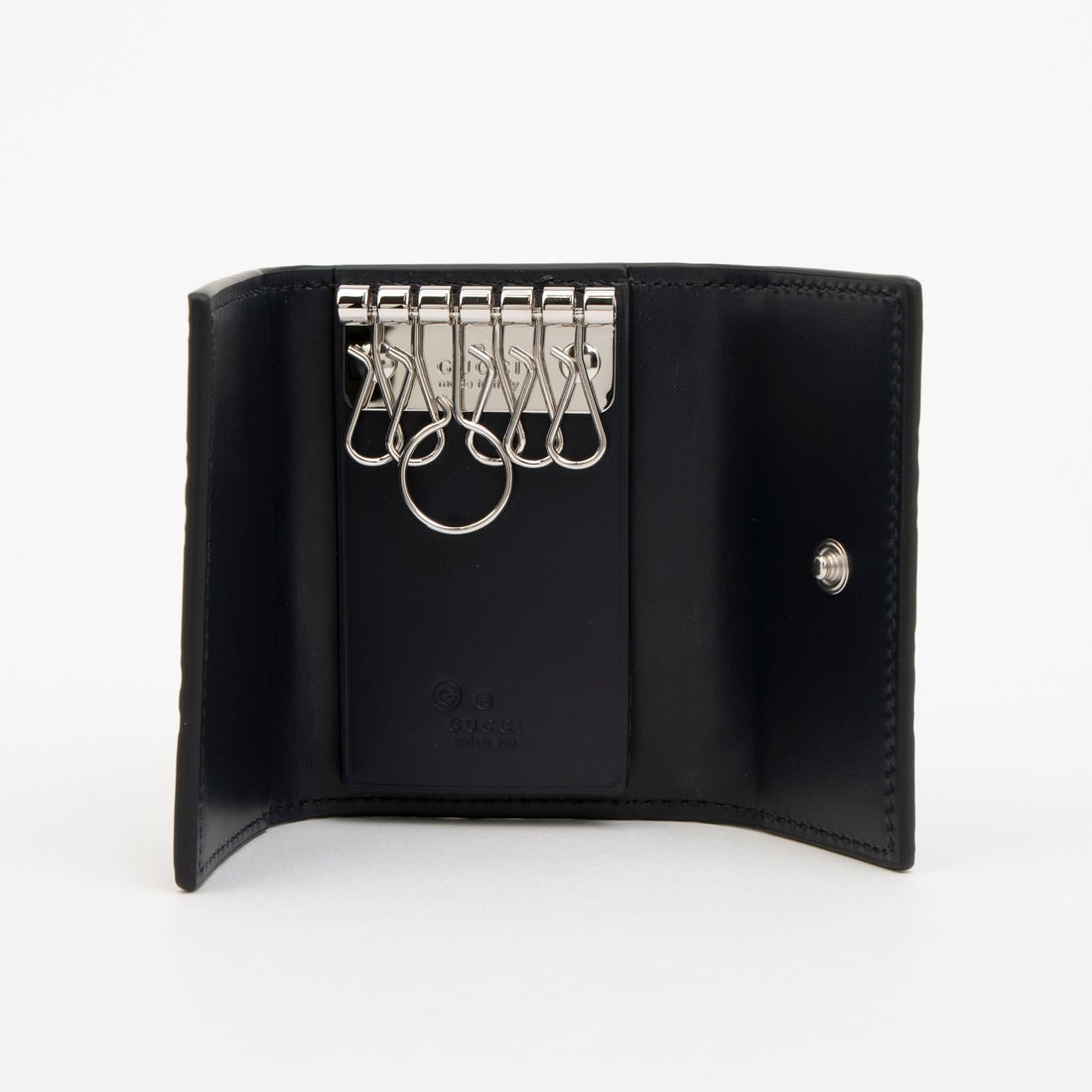 GUCCI / キーケース/レザー/BLK/メンズ グッチ GUCCI キーケース