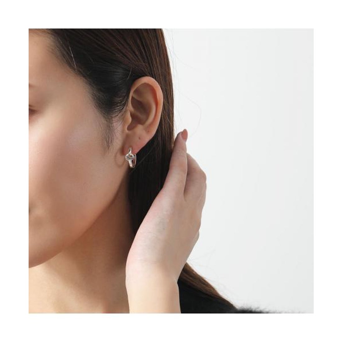 グッチ GUCCI GUCCI ピアス INTERLOCKING 796323 J8400 フープピアス