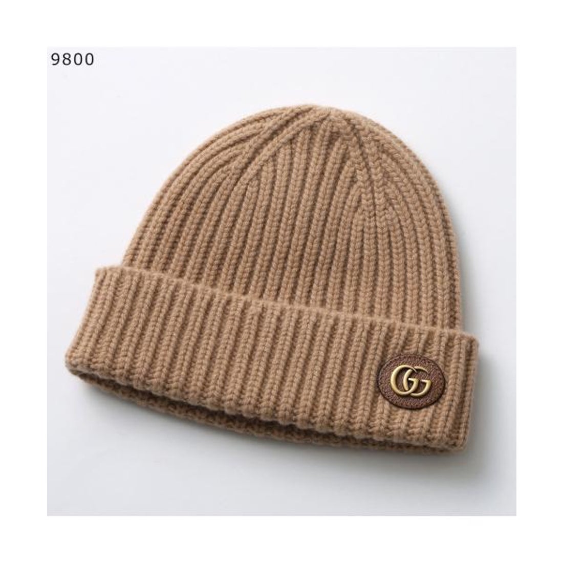 グッチ GUCCI GUCCI ニット帽 764594 3GB02 ダブルG ビーニー （9800