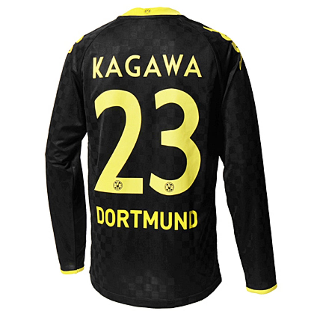 Kappa ドルトムント 10/11 ユニフォーム アウェイ 長袖 #23.香川真司