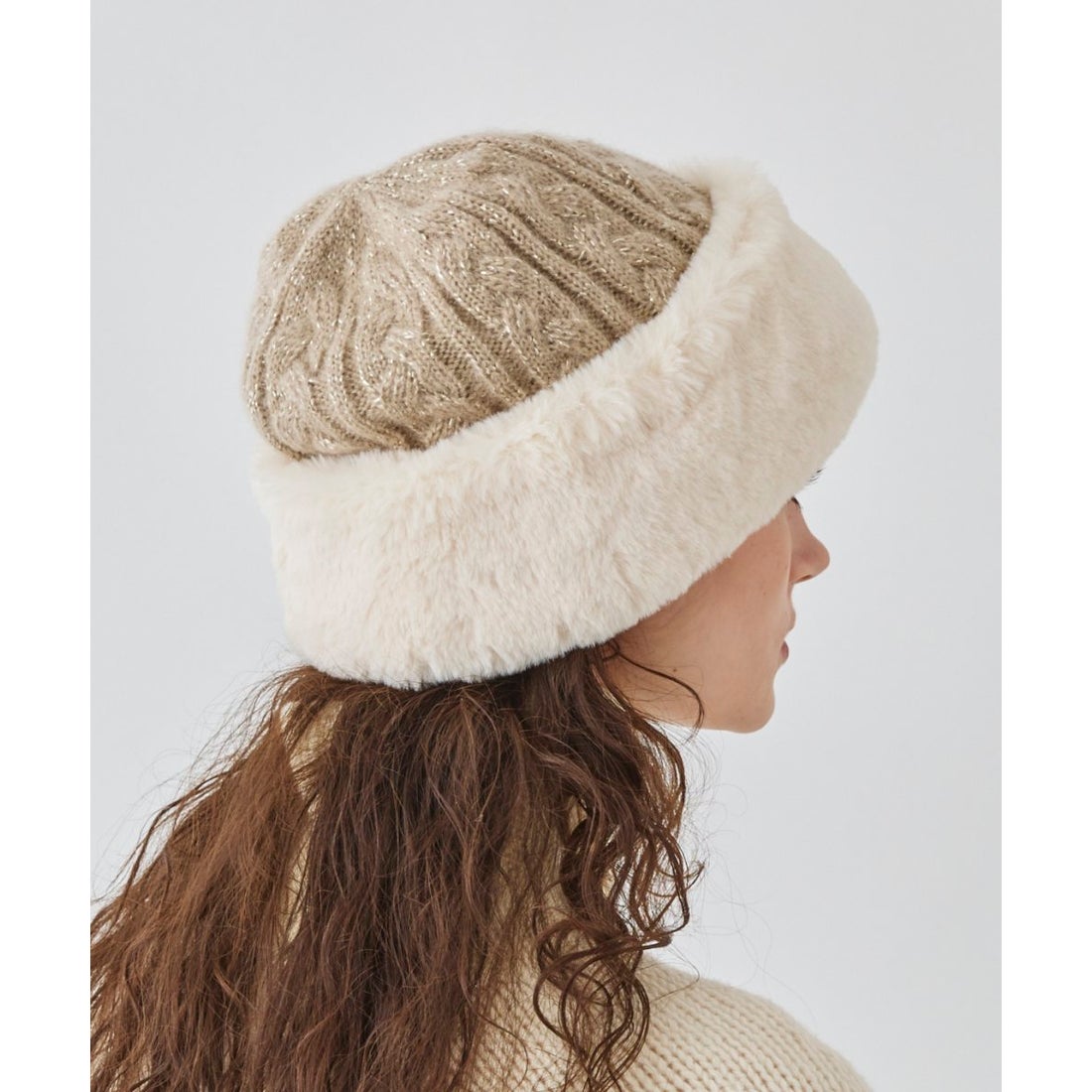 シャポー ド オー Chapeau d'O Chapeau d' O Knit*Fur Rame Watch