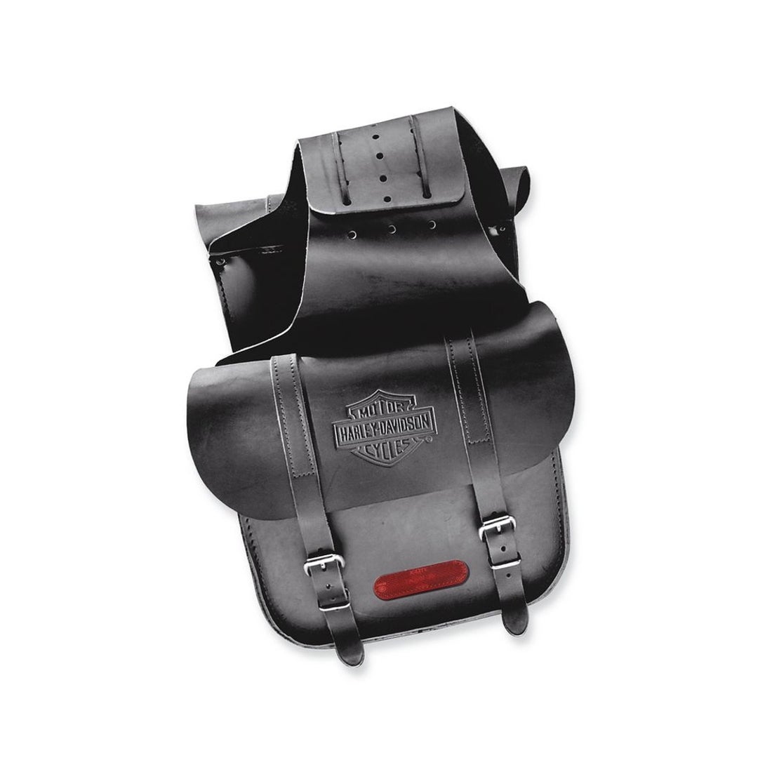 レザー・スローオーバー・サドルバッグ -ハーレーダビッドソン公式