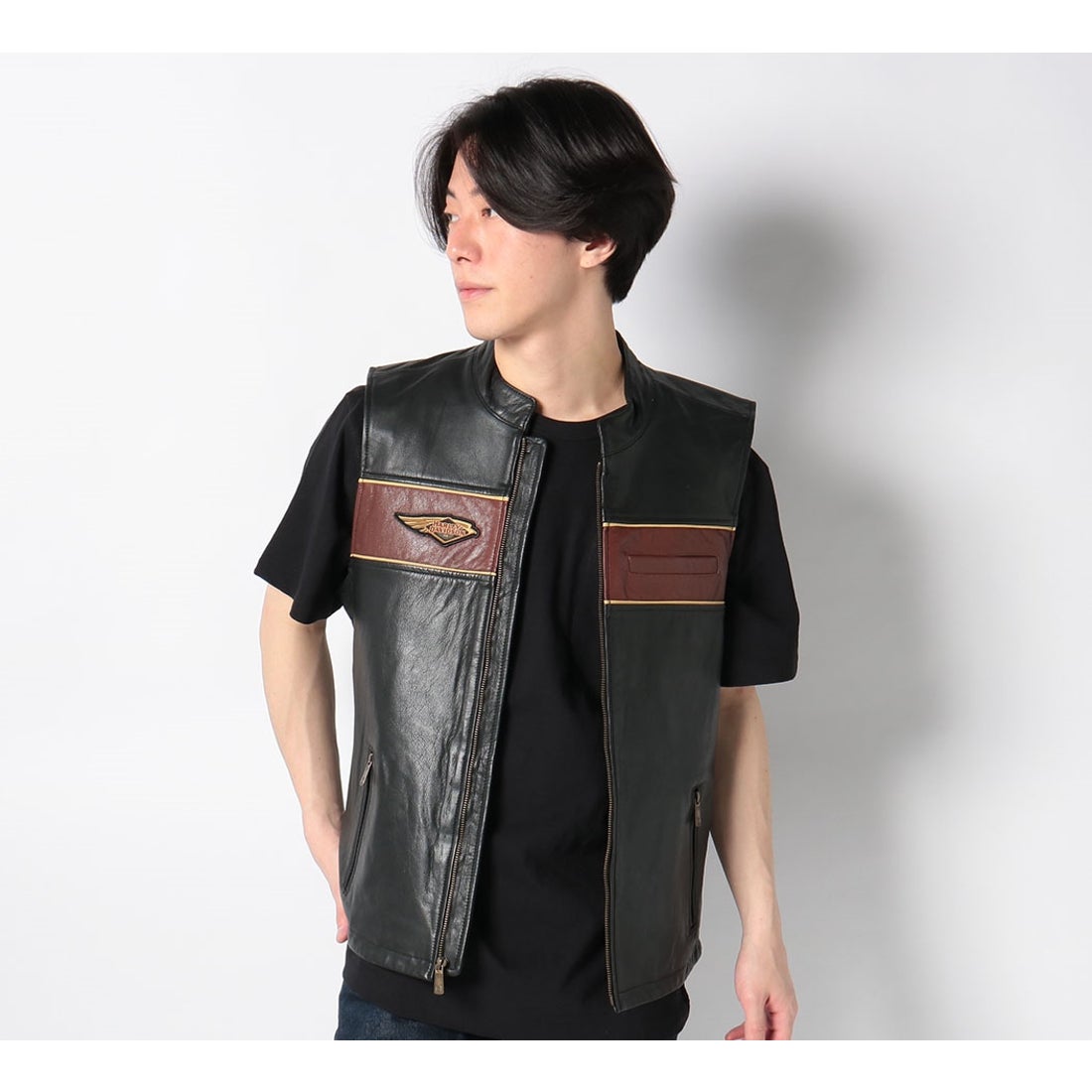 120周年記念レザーベスト -ハーレーダビッドソン公式オンラインショップ