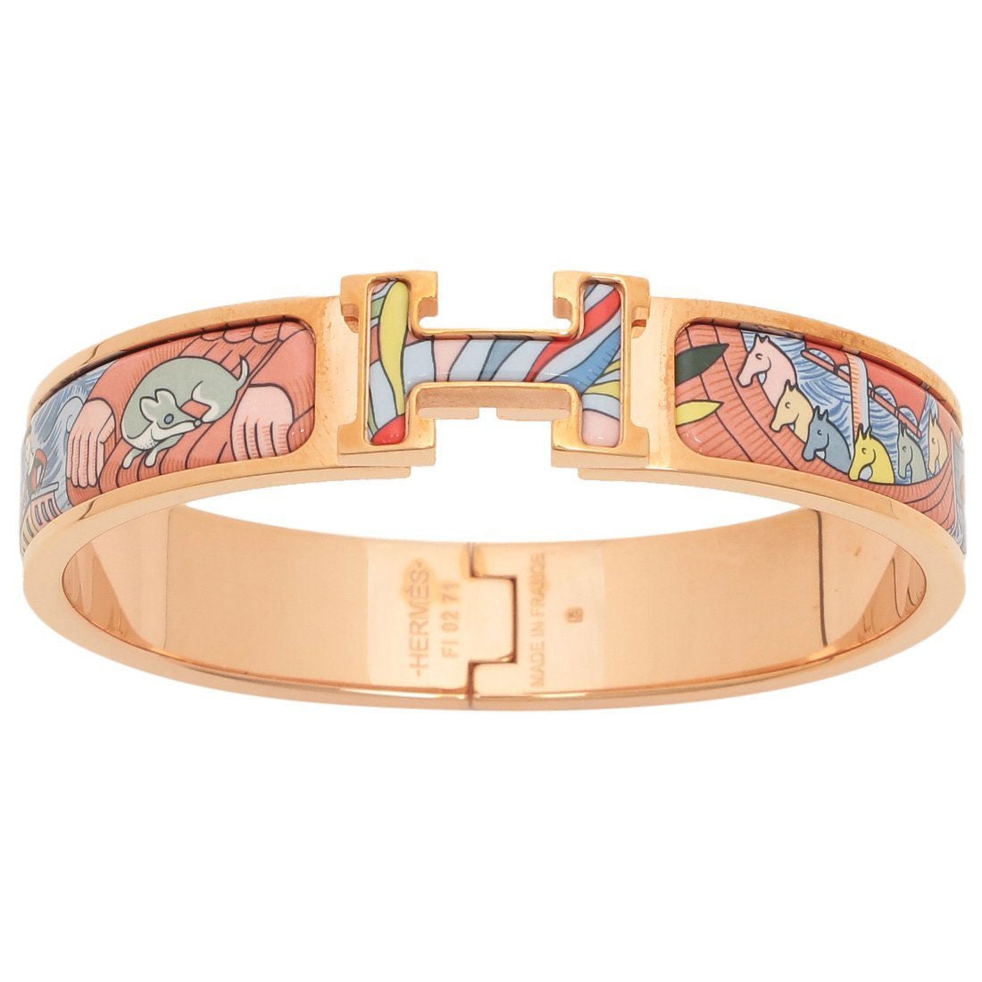 エルメス Hermes ブレスレット バングル クリックH PM コスモグラフィ