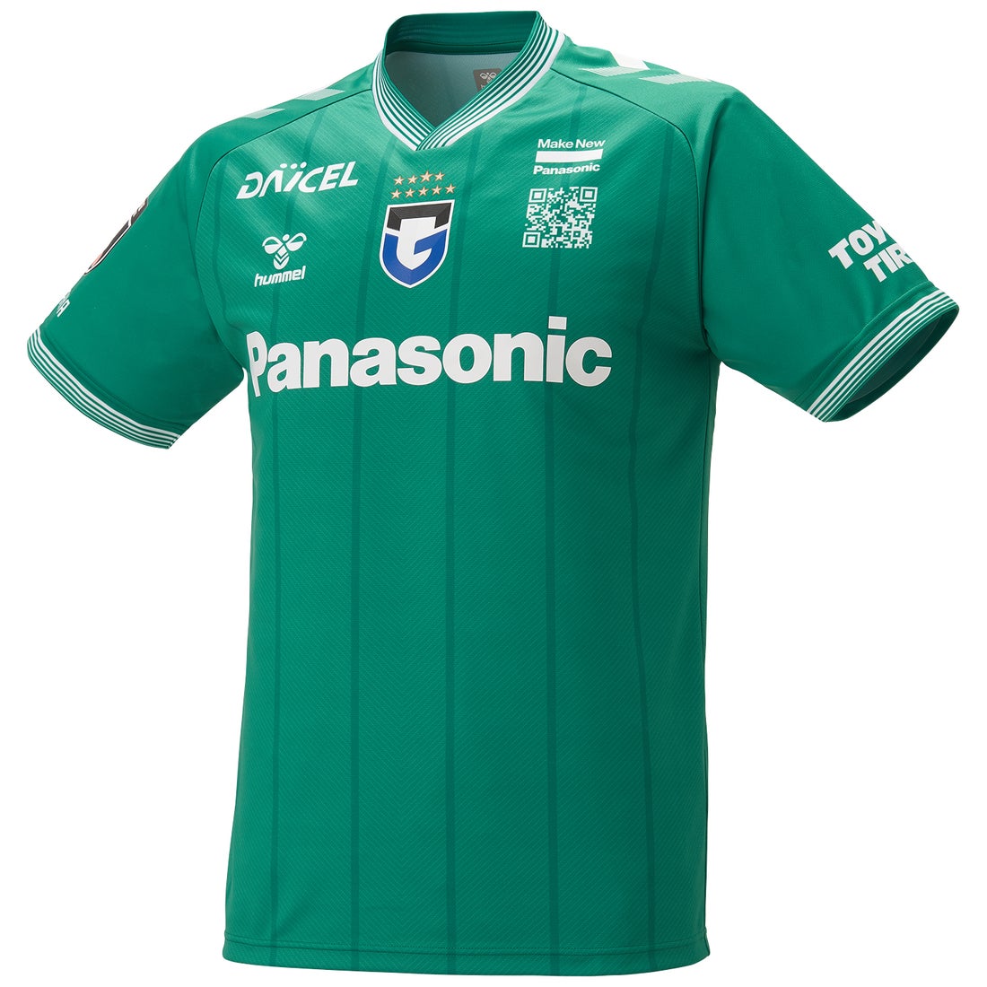 hummel ガンバ大阪 2024 GKユニフォーム 半袖 レプリカ(グリーン