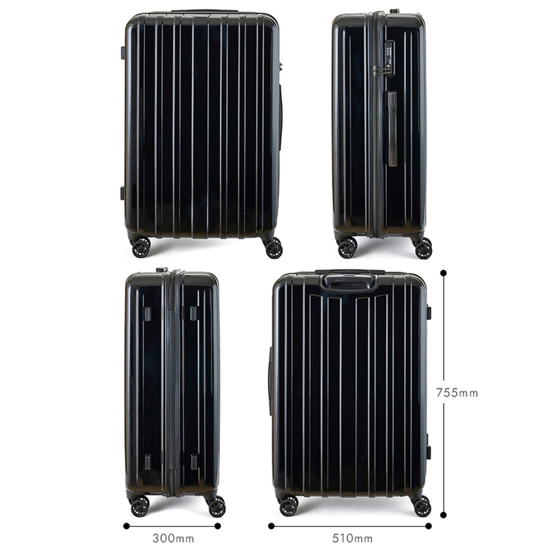 アジア・ラゲージ Asia Luggage スーツケース Lサイズ LLサイズ 96L