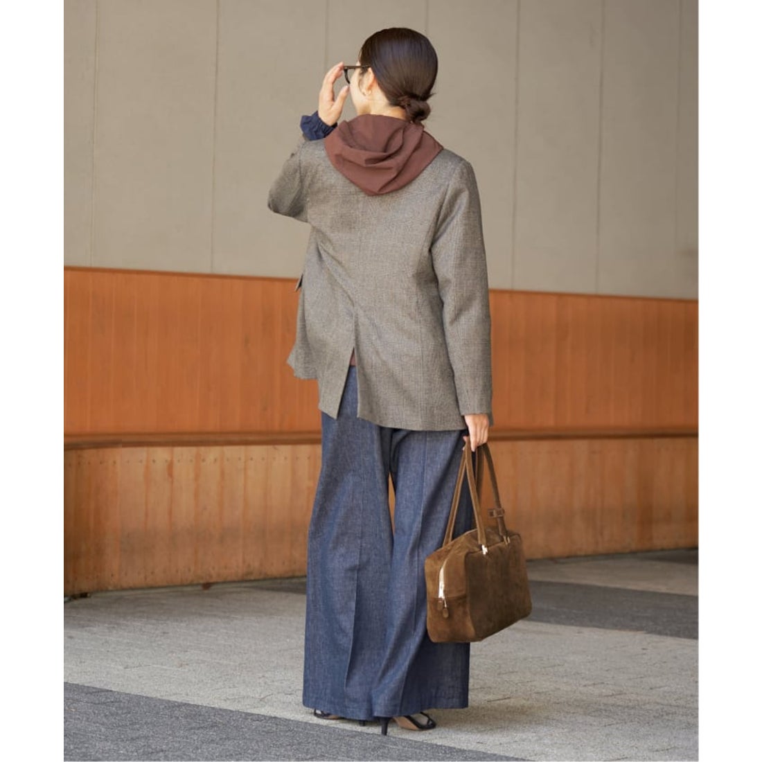 イエナ IENA 《追加》Manuel MILANO/マニュエルミラノ SUEDE BOSTON