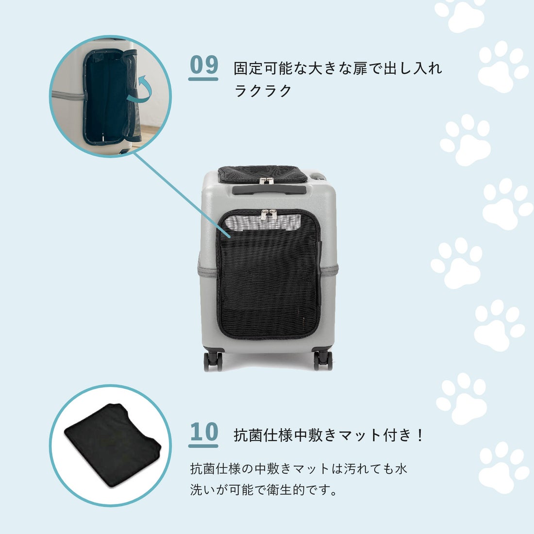 ペチコ PETiCO ペットキャリーカート ペットカート キャリーバッグ