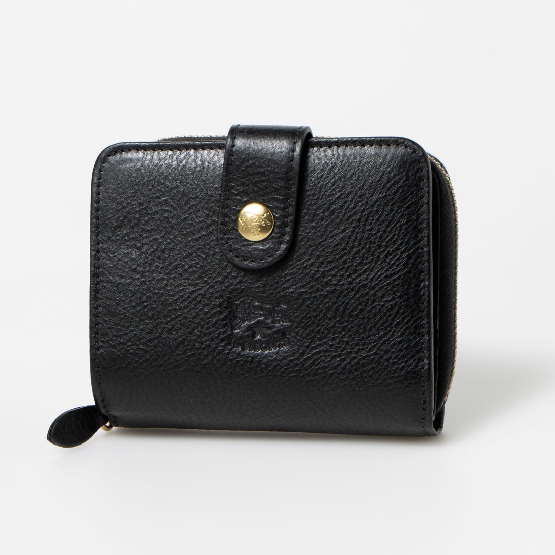 イル ビゾンテ IL BISONTE 2つ折り財布 （NERO） -ファッション通販