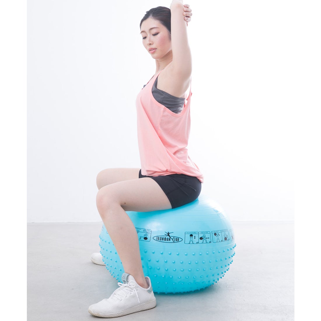 アイアンマンクラブ 鉄人倶楽部 ハーフイボヨガボール 65cm （ブルー