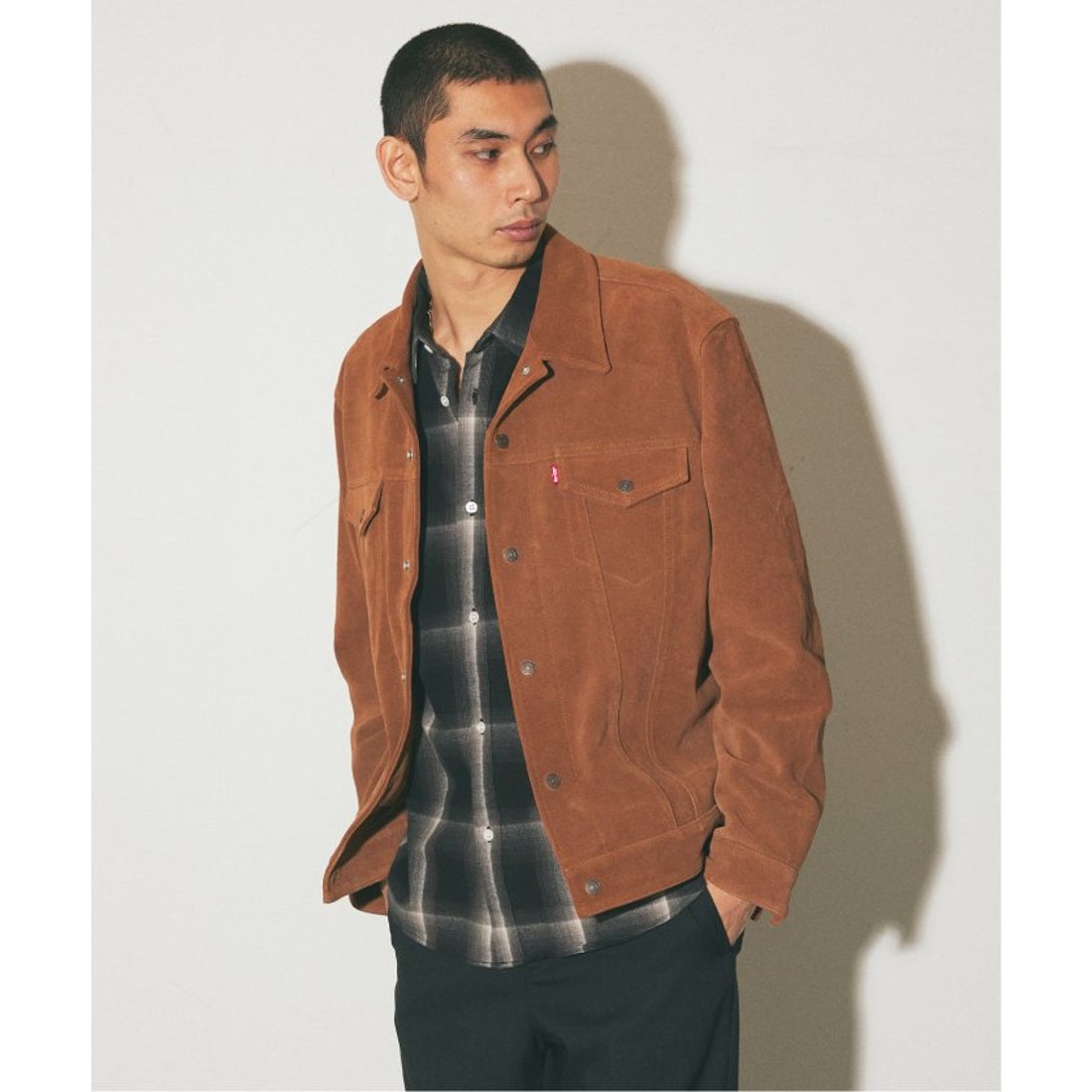 SCHOTT ショット 3rd スウェードジャケット Gジャン トラッカー 40