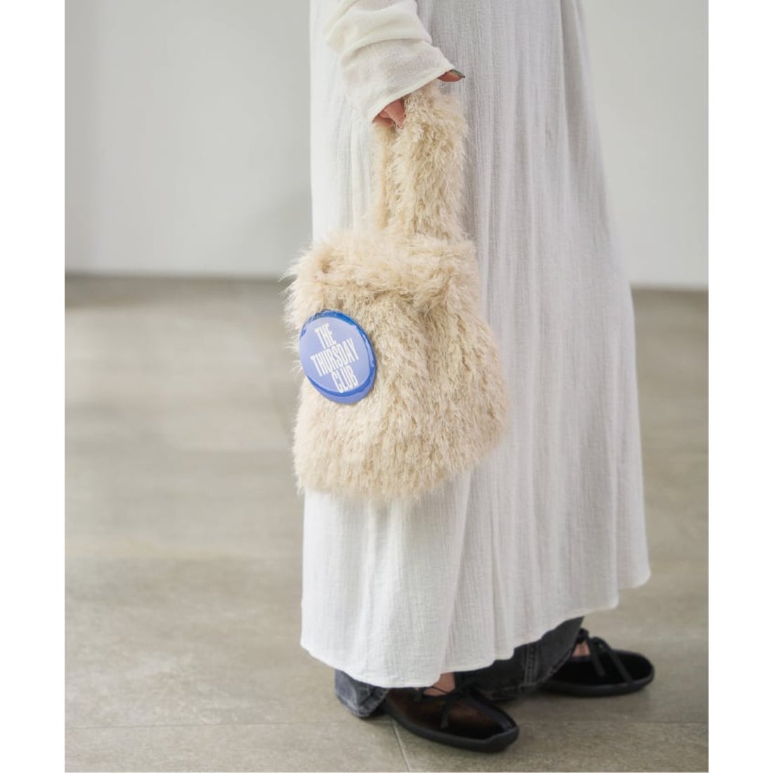 ル タロン LE TALON 《予約》LETALON MIXFUR SHOPPER25 （ナチュラル