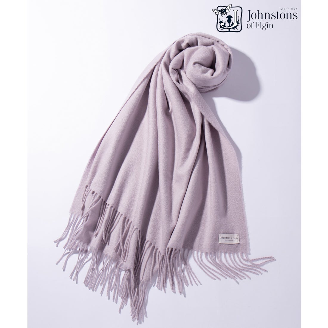 JOHNSTONS ジョンストンズ カシミア 大判 ストール WA000056 KU0303