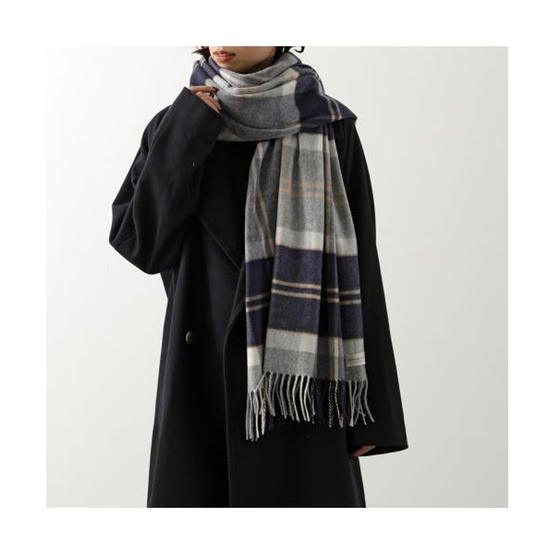 ジョンストンズ JOHNSTONS ◇ジョンストンズ カシミヤ 大判 ストール