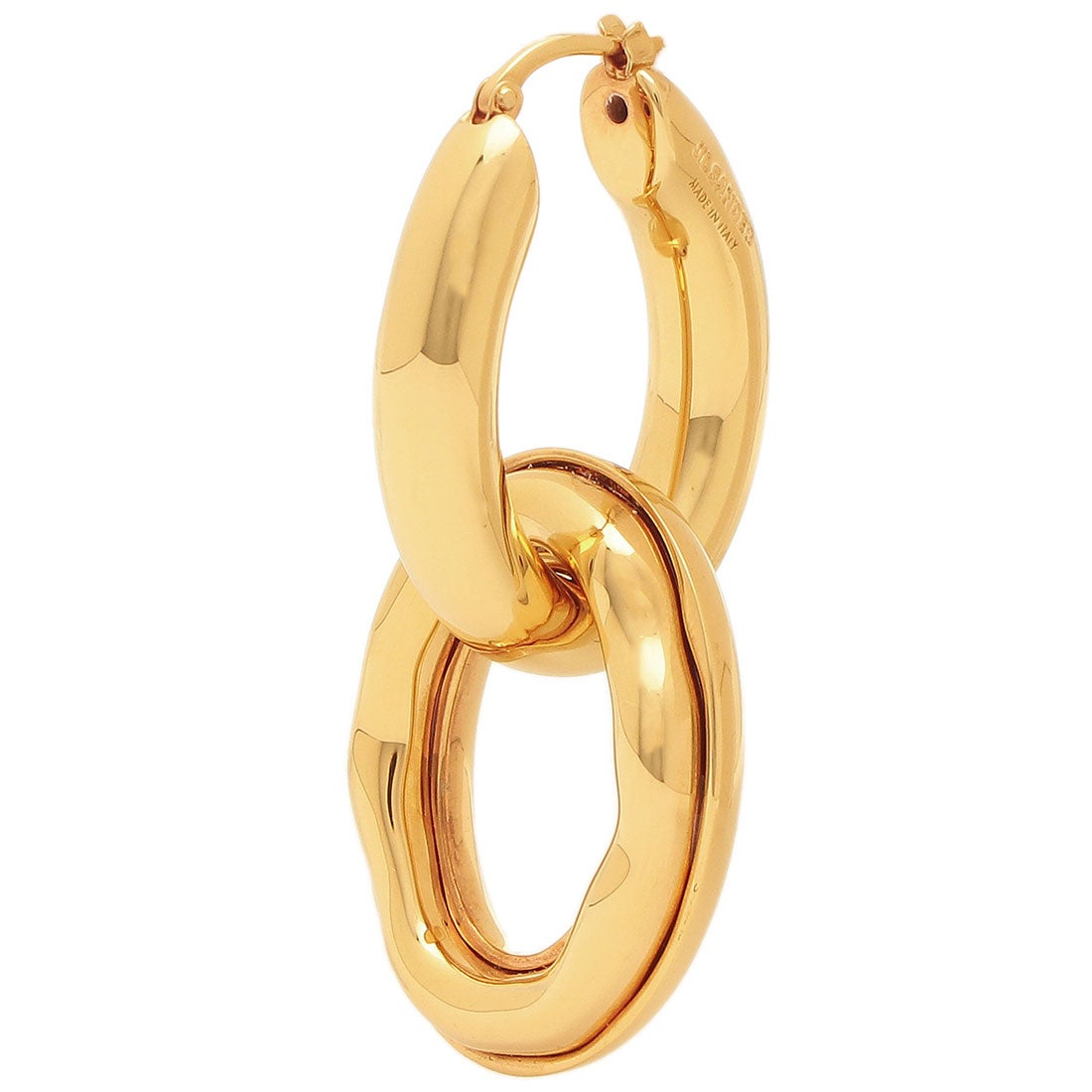 ジルサンダー Jil Sander ピアス ダブルフープ ゴールド レディース