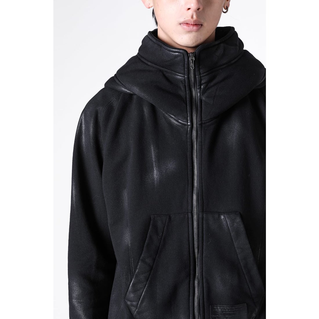 Nissy ブランド naptime 総柄SWEAT-BLACK Nissy ブランド naptime 総柄