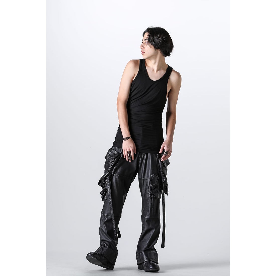 JULIUS アシンメトリータンクトップ 06ss 通販