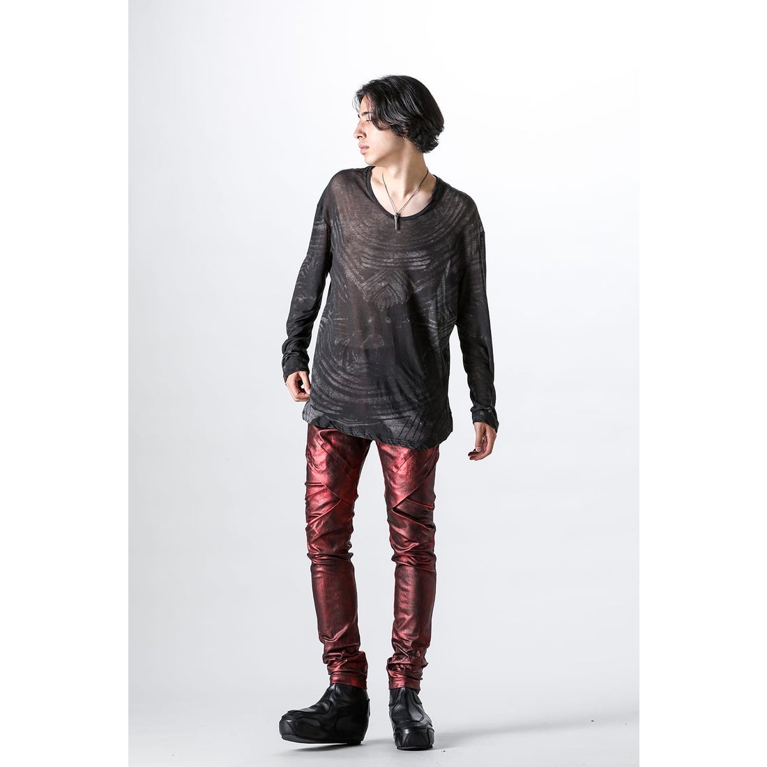 パンツ Julius Shirring Crotch Indirect Pants 2 パンツ Julius