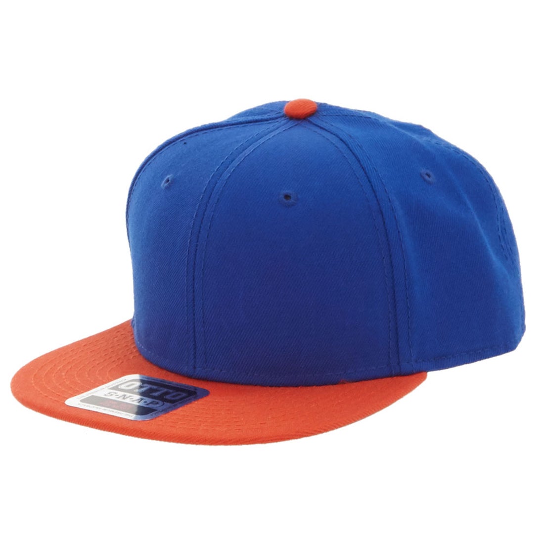 オットー OTTO #125-978 Wool Blend Flat Visor Snapback （6.オレンジ