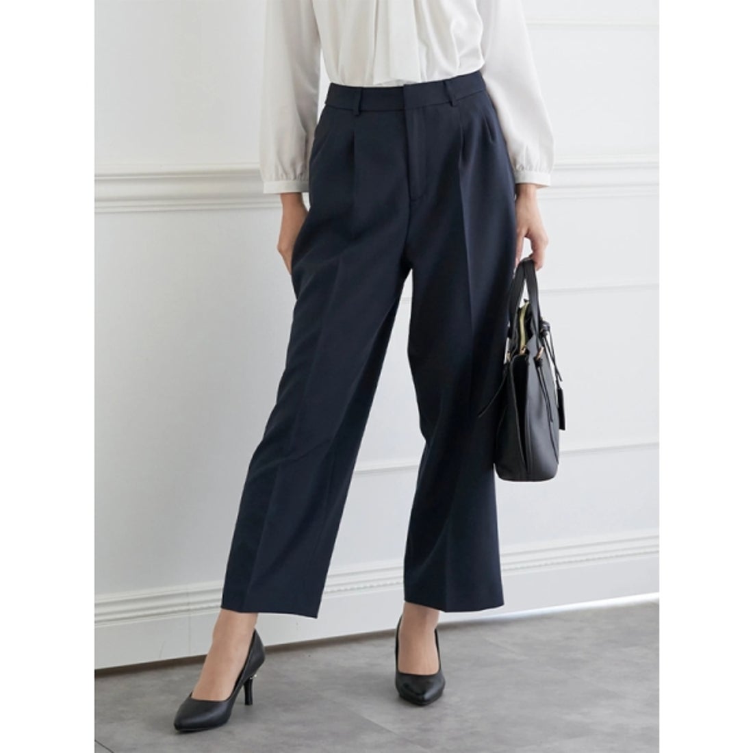 ルディックパーク Ludic Park 【Wクロス】ワイドパンツ(セットアップ可