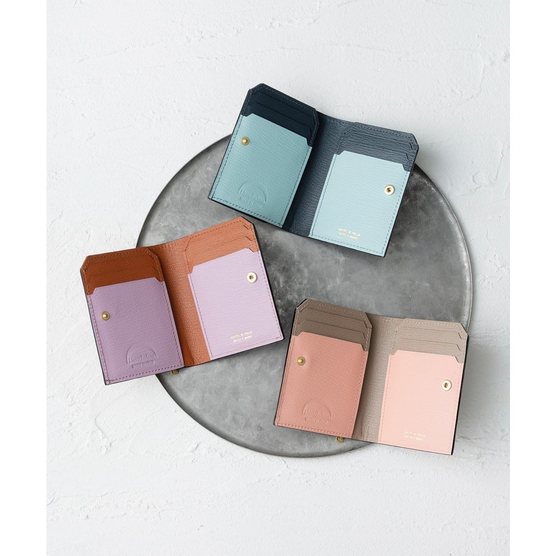 ラルコバレーノ L'arcobaleno 別注スマートカードウォレット