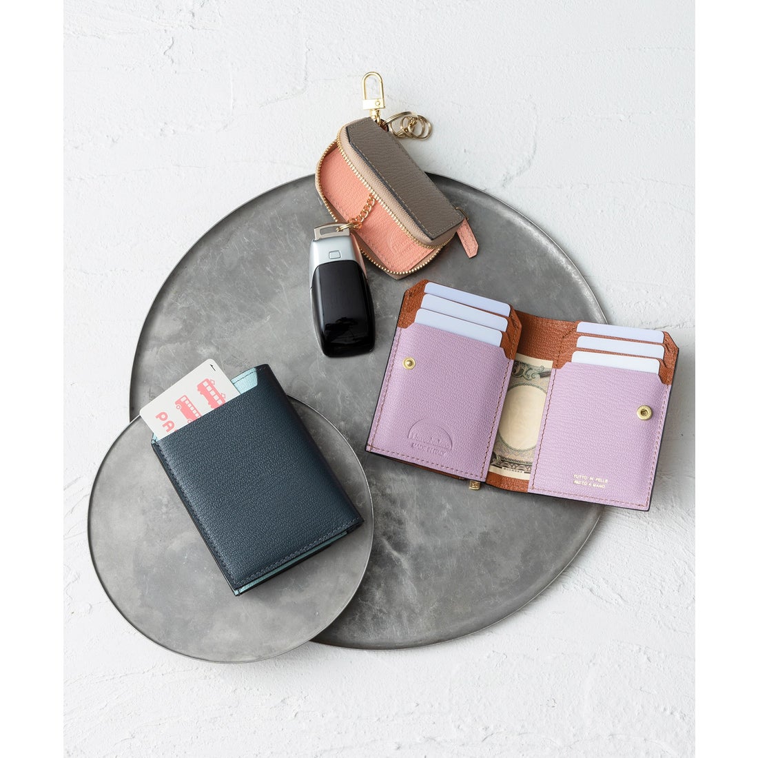 ラルコバレーノ L'arcobaleno 別注スマートカードウォレット