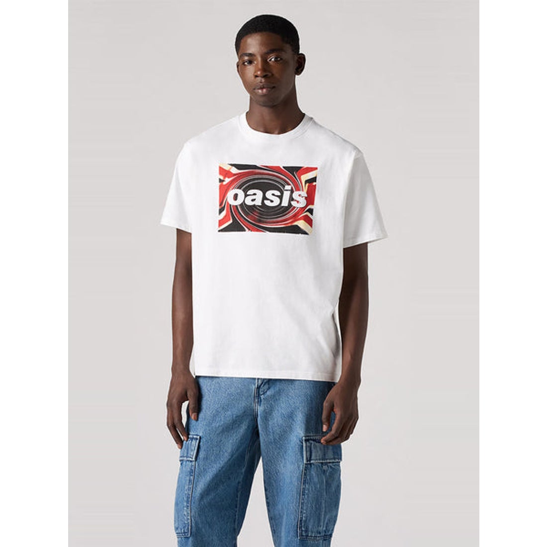 リーバイス LEVI'S LEVI'S(R) x OASIS UNION JACK Tシャツ ホワイト