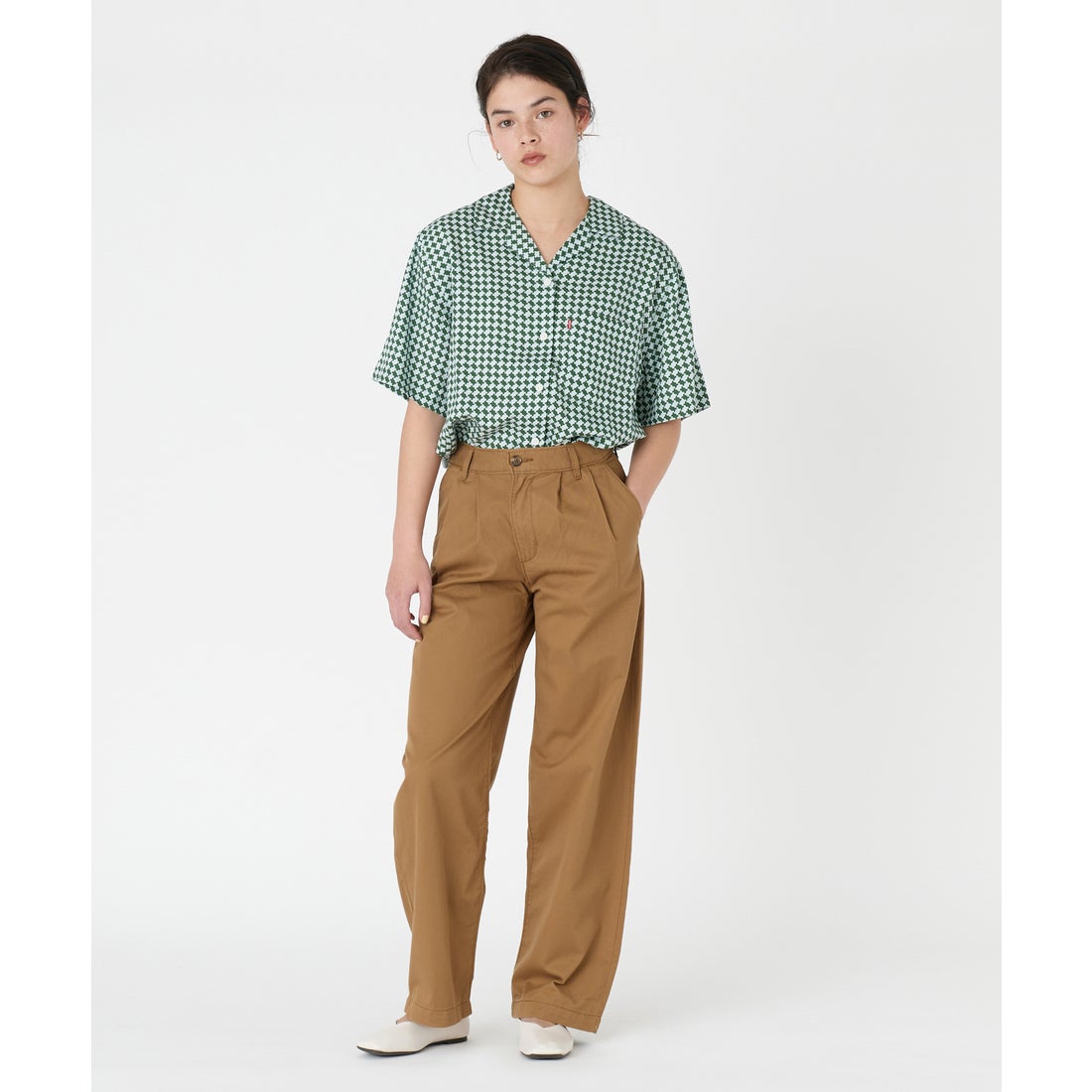 リーバイス LEVI'S リーバイス/Levi's ハイライズ プリーツ バギー