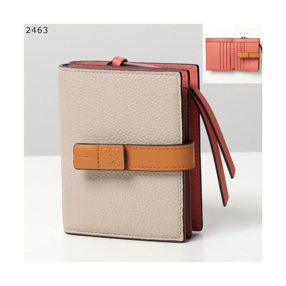 ロエベ LOEWE LOEWE 二つ折り財布 COMPACT ZIP C660Z41X （2463/LIGHT