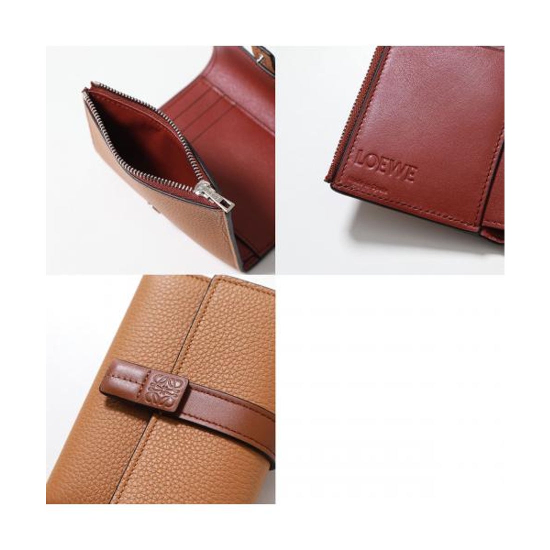 ロエベ LOEWE LOEWE 三つ折り財布 C660S86X01 アナグラム （0608