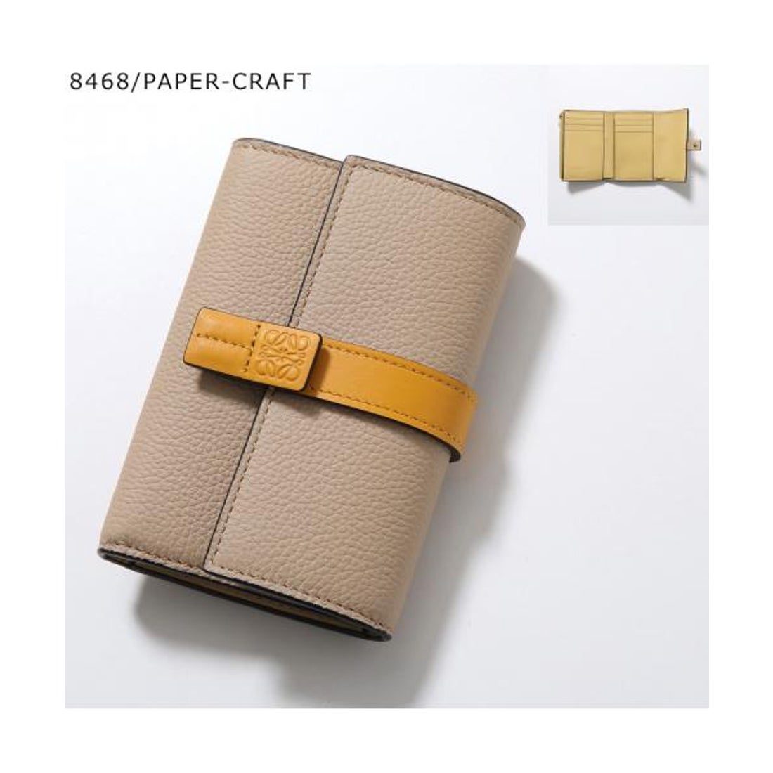 ロエベ LOEWE LOEWE 三つ折り財布 C660S86X01 アナグラム （1100/BLACK