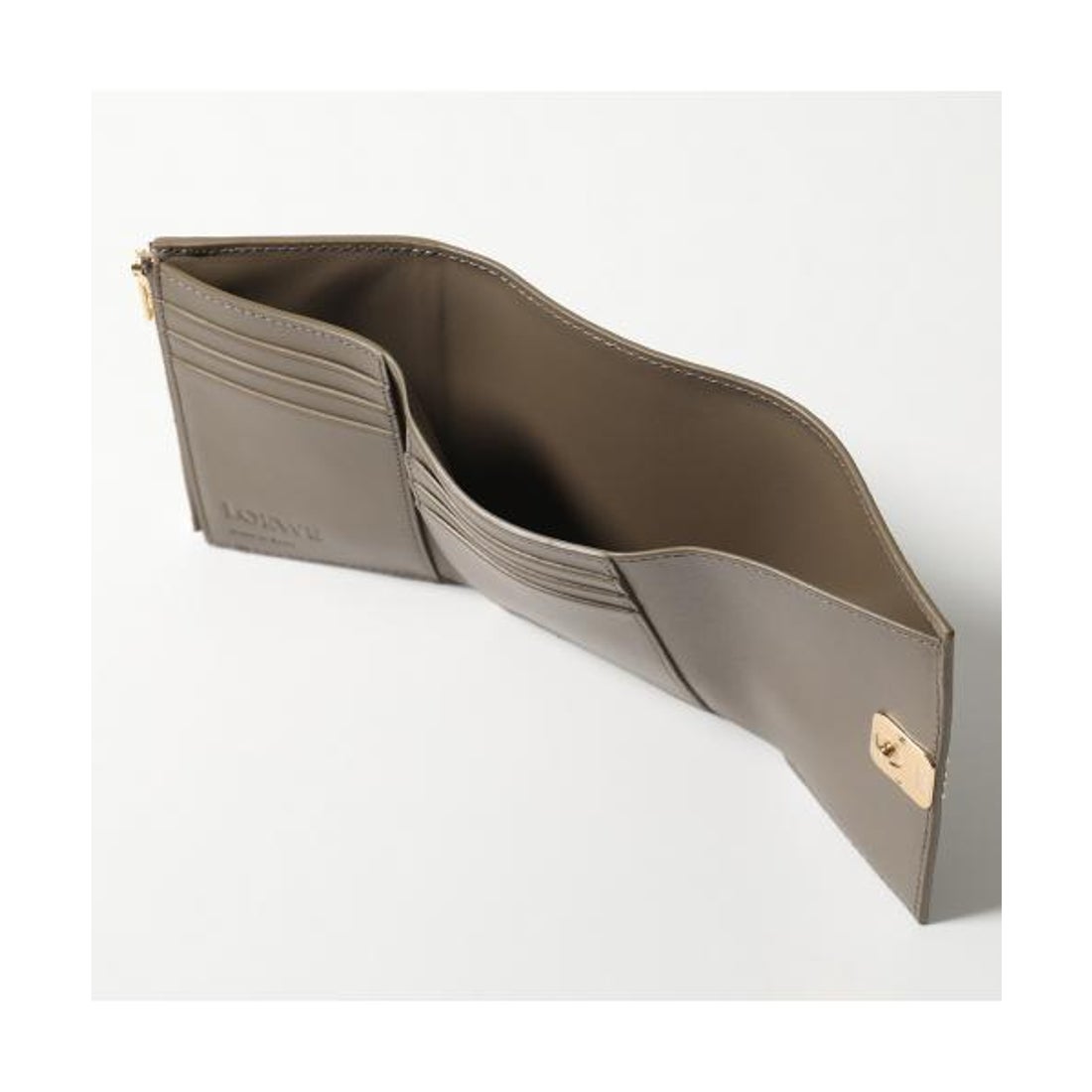 ロエベ LOEWE LOEWE 三つ折り財布 C821S33X01 ANAGRAM （3170/TAUPE