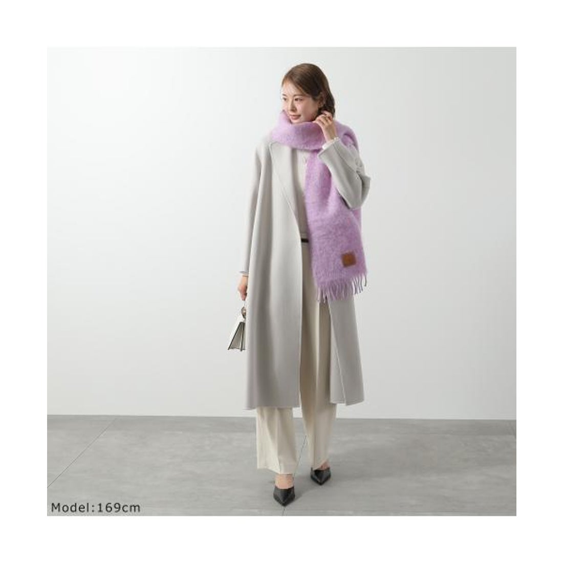 ロエベ LOEWE LOEWE マフラー F655254X01 ウール モヘア ストール