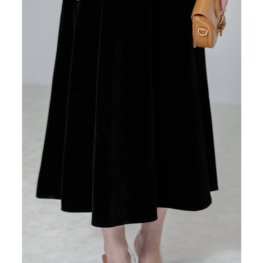 コアラのマーチ】【Leja】ビスチェ風ウエストベルトドレス キラキラ