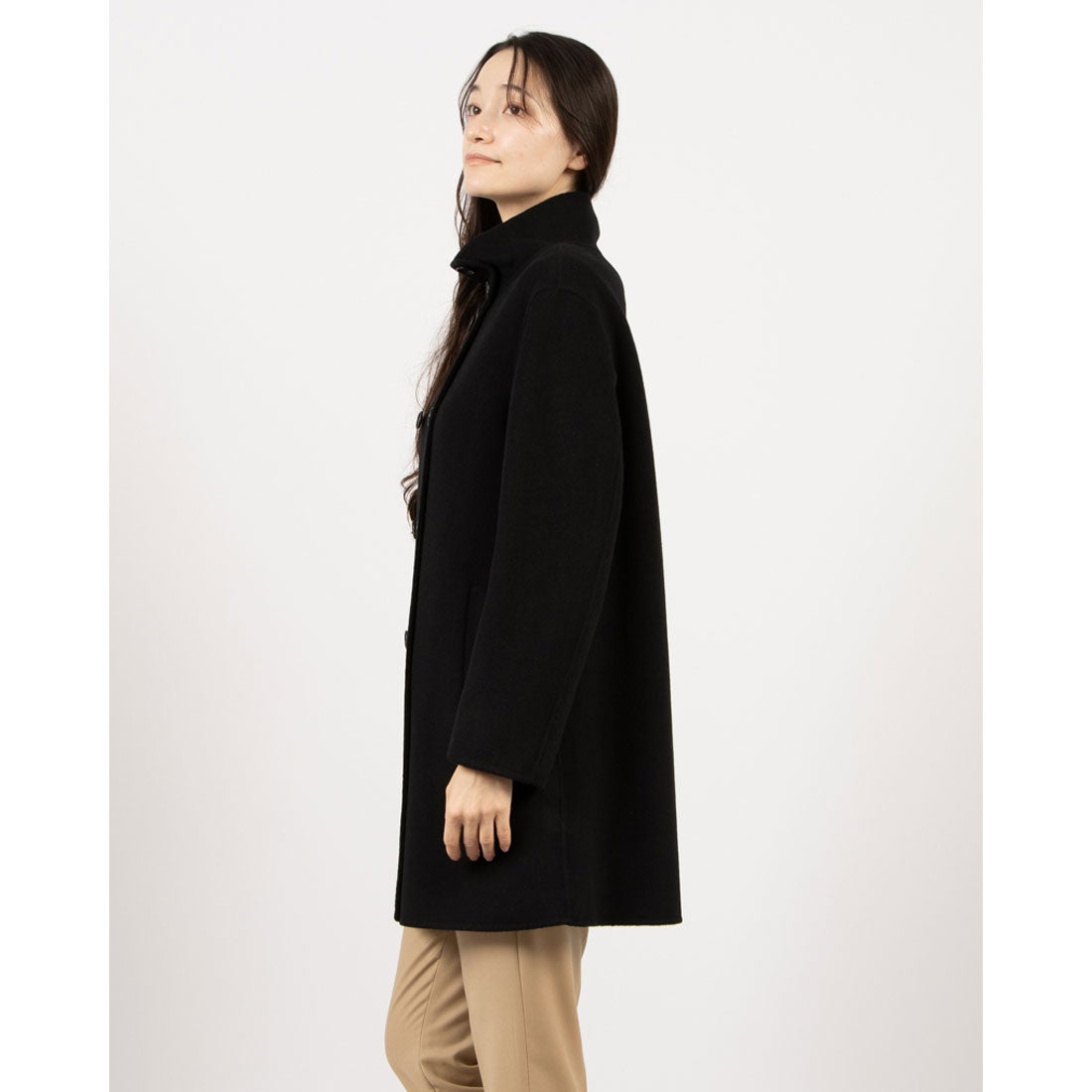 セオリーリュクス Theory luxe ダブルブレストウールコート チェスター