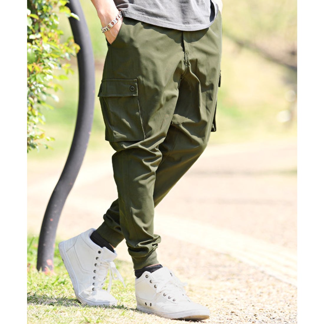 オリーブグリーン サルエルパンツ 【公式通販】