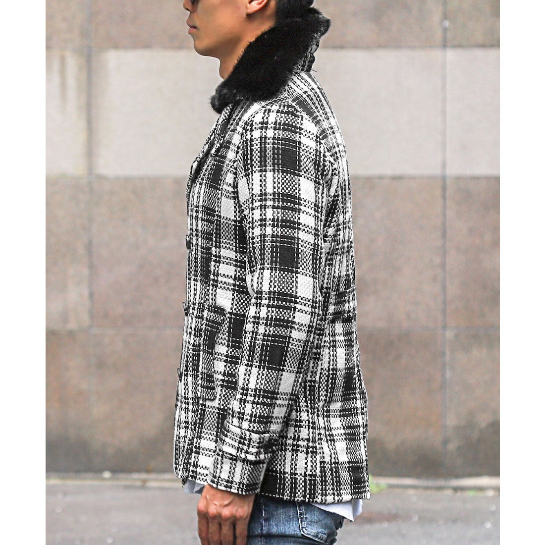 ラグスタイル LUXSTYLE Bernings Sho(バーニングショー)チェック柄