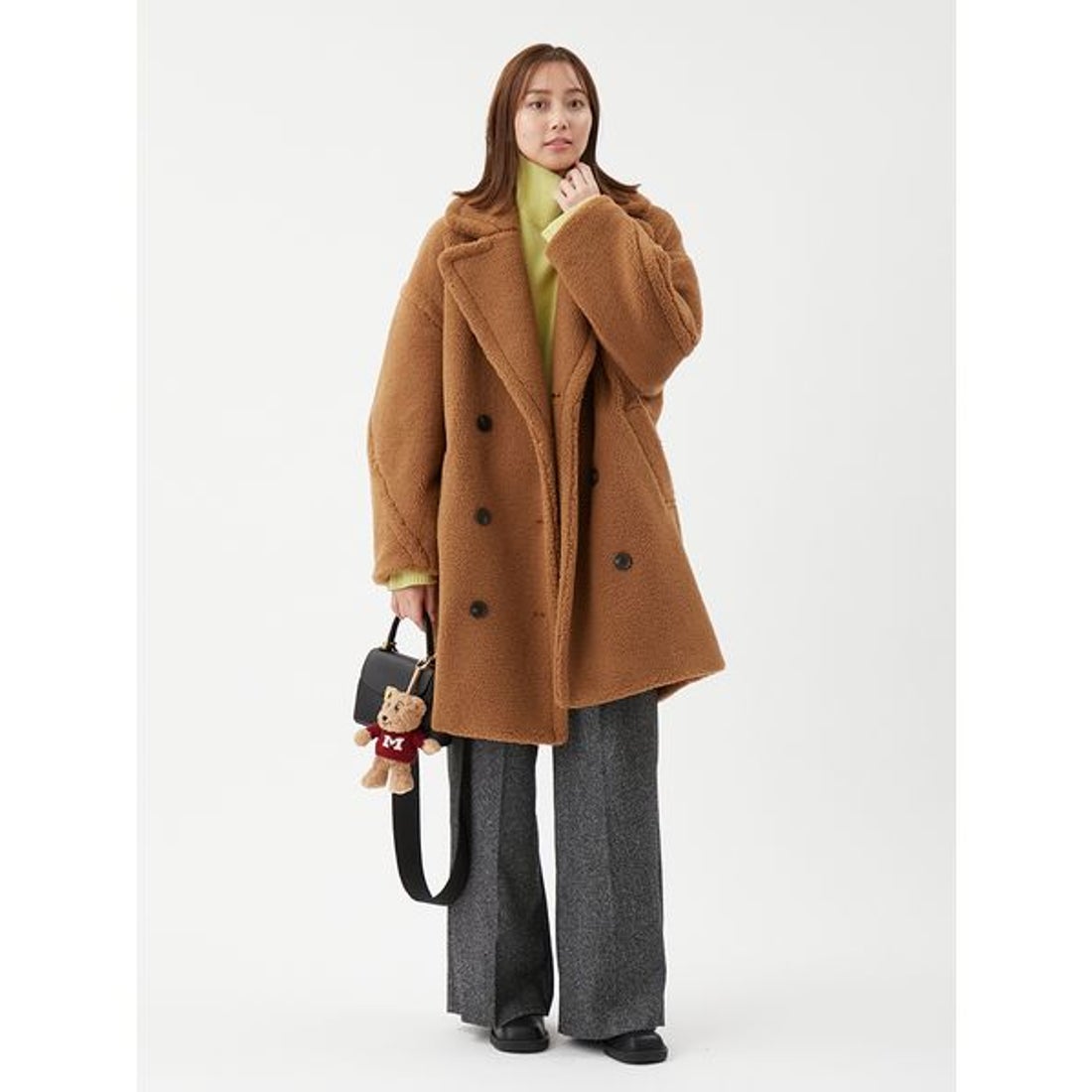 ミラ オーウェン Mila Owen オーバーサイズボアコート （MOC