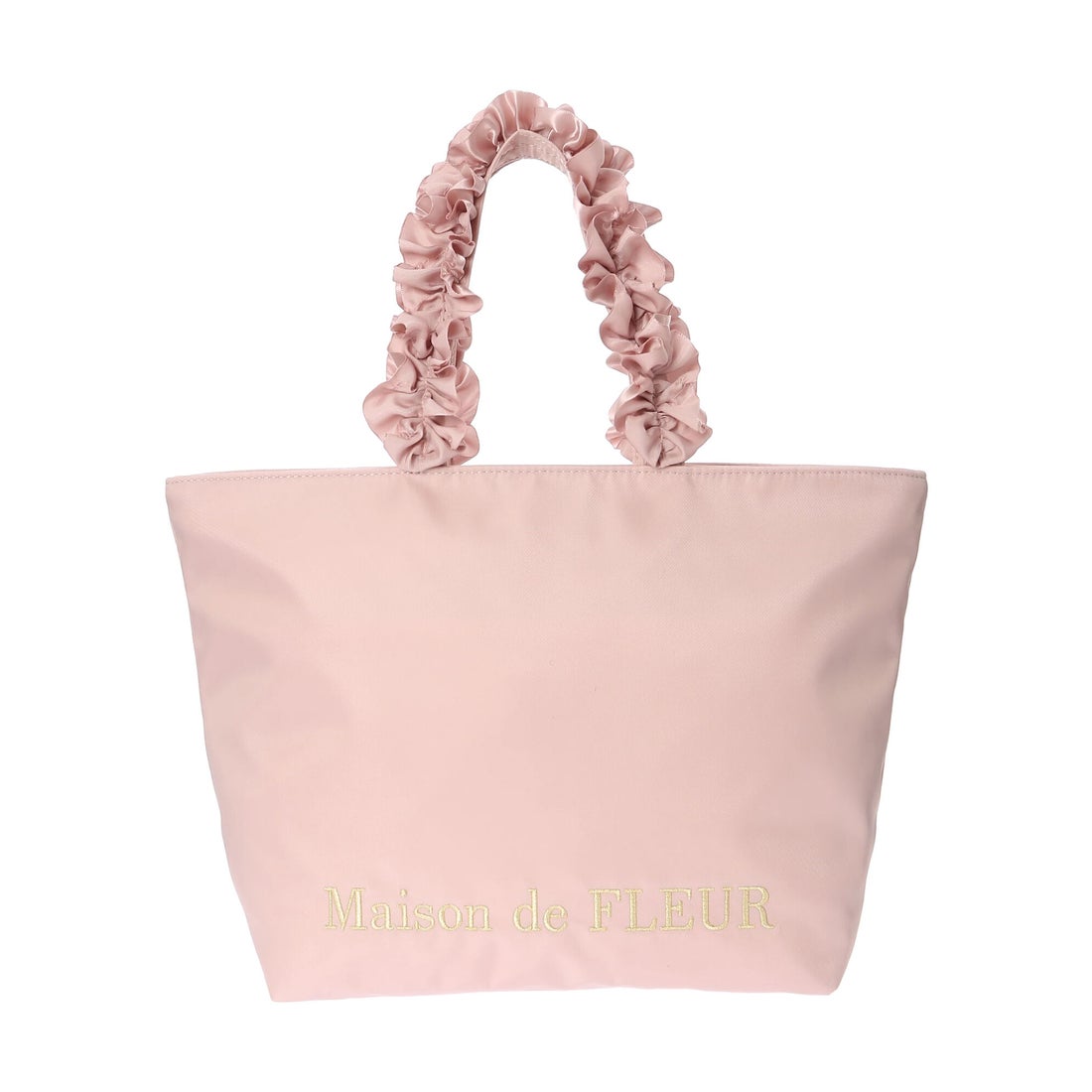 メゾン ド フルール Maison de FLEUR 撥水加工フリルハンドルトート
